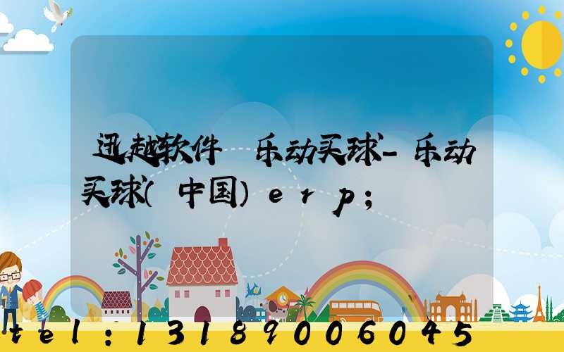迅越软件 乐动买球-乐动买球（中国）erp